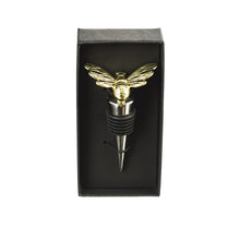 Load image into Gallery viewer, Selbrae House Gold Bee Bottle Stopper
