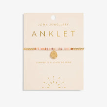 Load image into Gallery viewer, A Little Pink Shell Anklet
