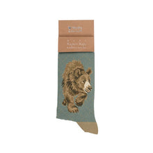 Load image into Gallery viewer, Wrendale Bear Mens Sock
