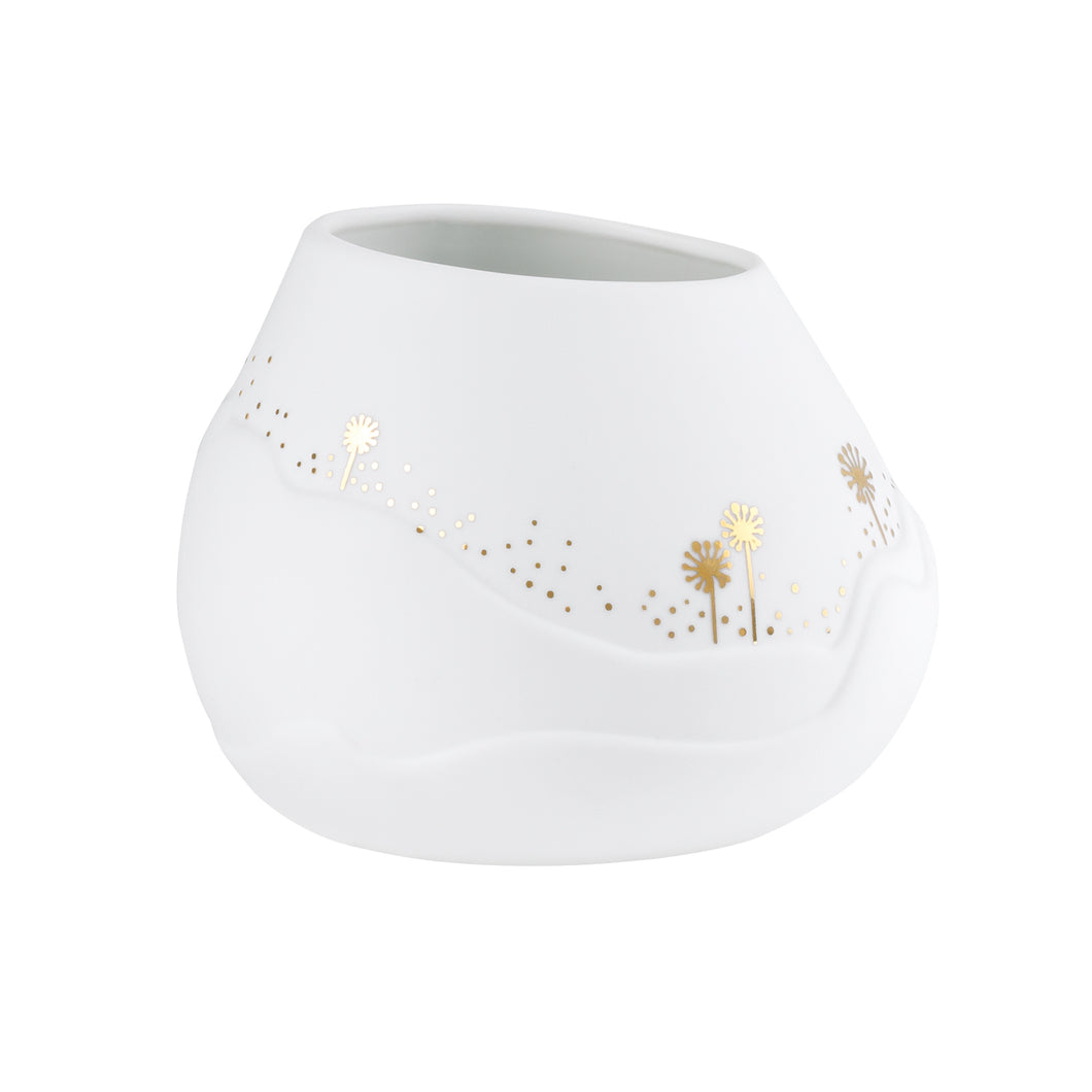 Porcelain Flower Meadow Tealight Holder