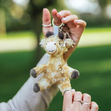 Load image into Gallery viewer, Giraffe Plush Keyring
