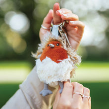 Load image into Gallery viewer, Robin Plush Keyring
