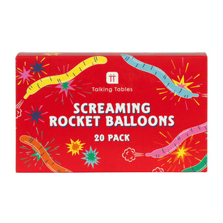 Screaming Rocket Balloons