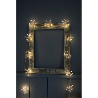 Lightstyle Battery Starburst Chain Silver