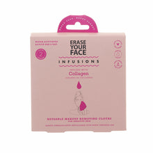 Load image into Gallery viewer, Erase Your Face 2 Reusable Collagen Makeup Removing Cloths

