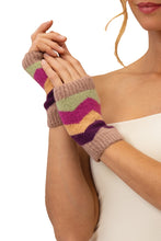 Load image into Gallery viewer, Ladies Nora Wrist Warmers - Taupe Mix
