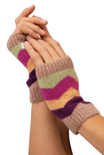 Load image into Gallery viewer, Ladies Nora Wrist Warmers - Taupe Mix
