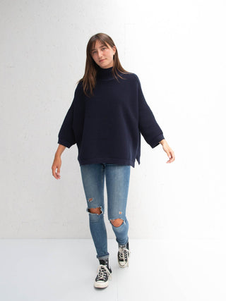 Chalk - Vicki Jumper in Navy
