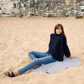 Chalk - Vicki Jumper in Navy