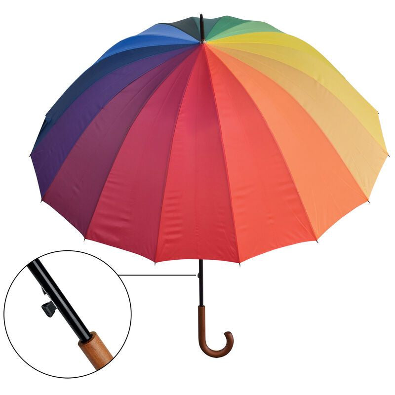 Rainbow  Umbrella - Click & Collect Only.