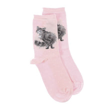 Load image into Gallery viewer, Wrendale Cat Sock - Glamour Puss

