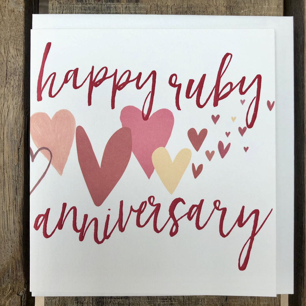 Anniversary - Happy Ruby Anniversary