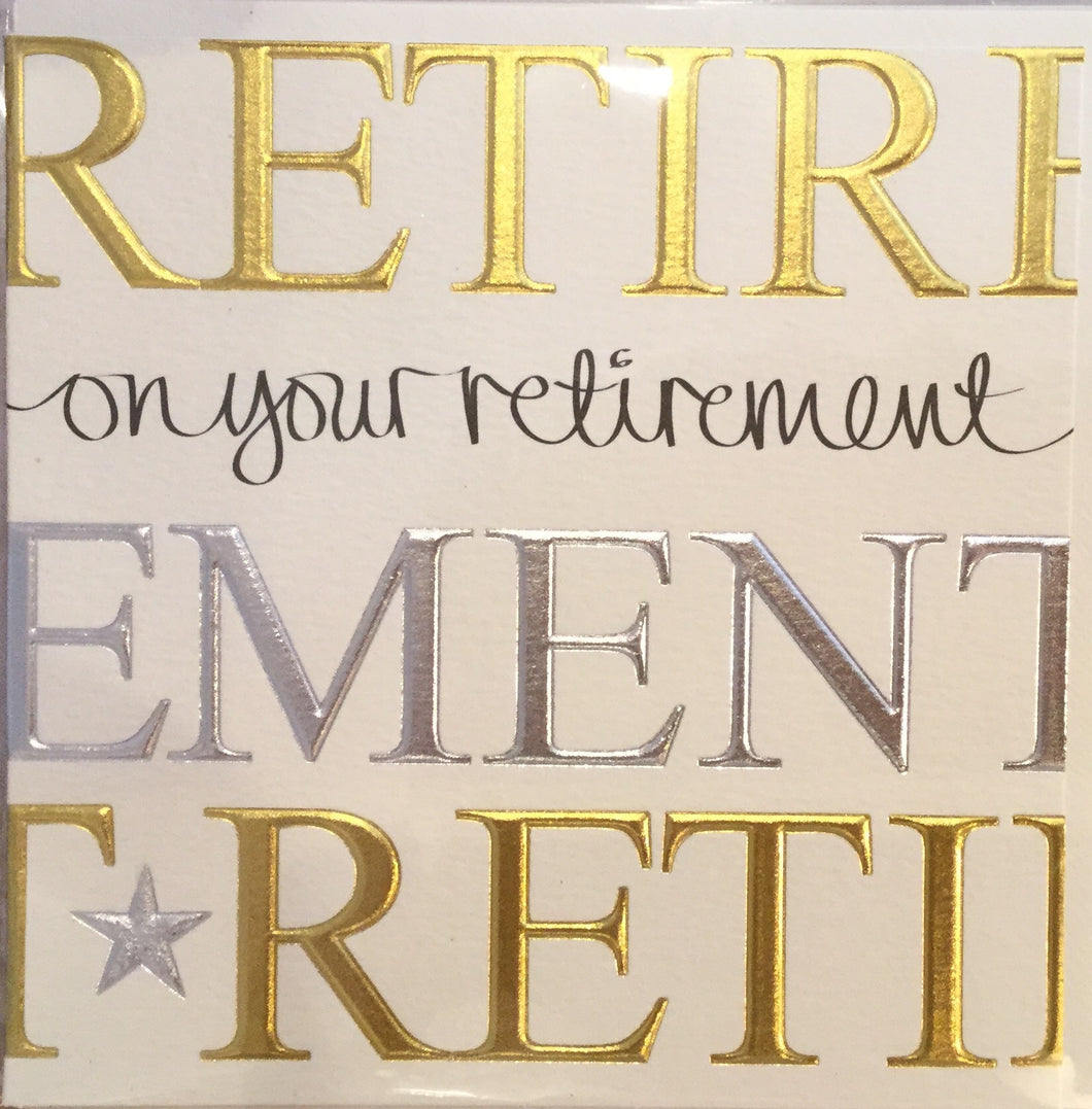Card WJB - Q521 Retirement (Font)
