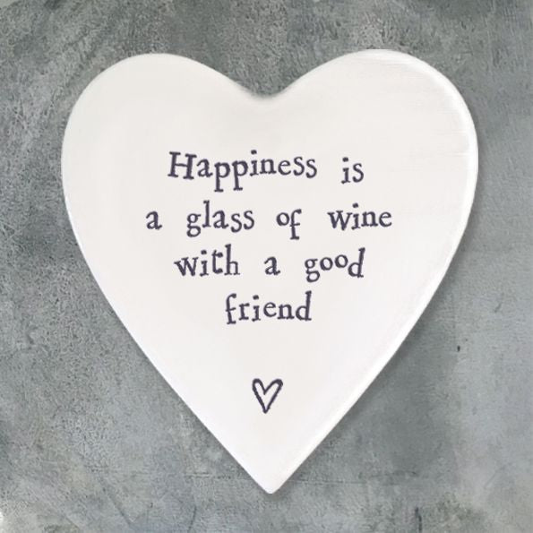 Coaster - Happiness is a Glass of Wine