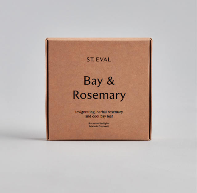 St Eval Bay and Rosemary Tealights