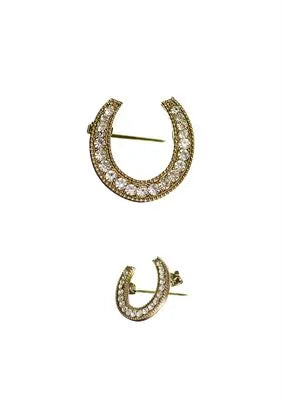 Lucky Horseshoe Antique Gold