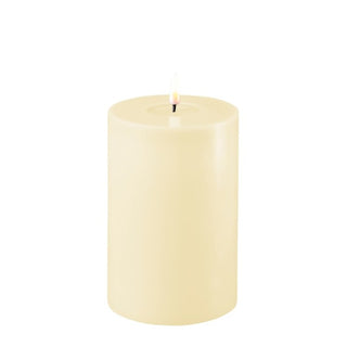 Round Cream LED Candle