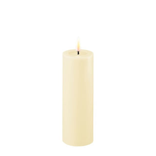 Deluxe Skinny Cream LED Candle