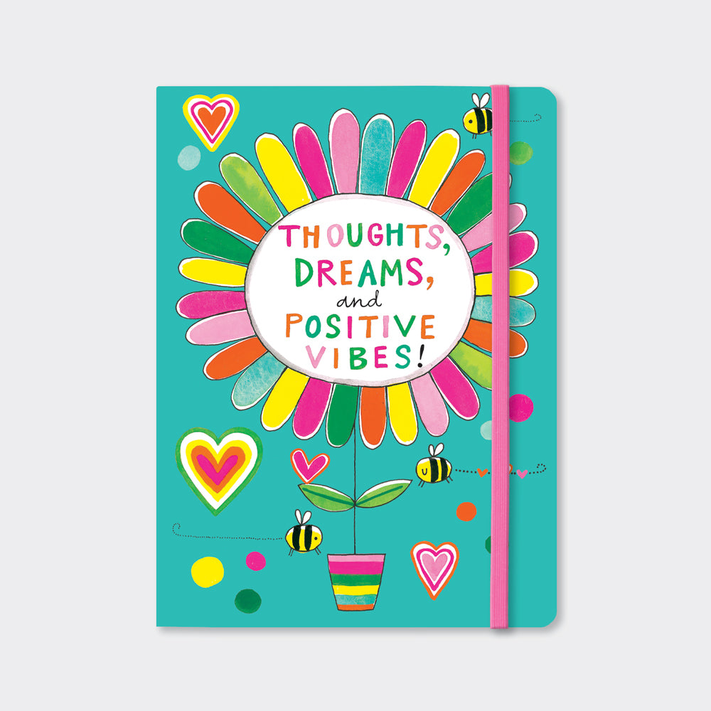 Thoughts, Dreams & Positive Vibes Notebook