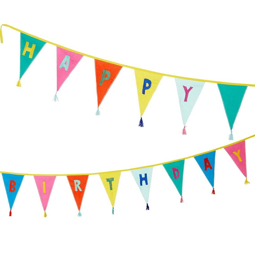 Rainbow Happy Birthday Bunting