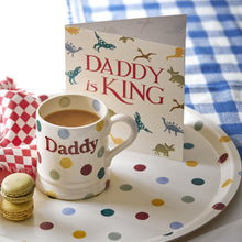 Load image into Gallery viewer, Polka Dot Daddy 1/2 Pint Mug Boxed

