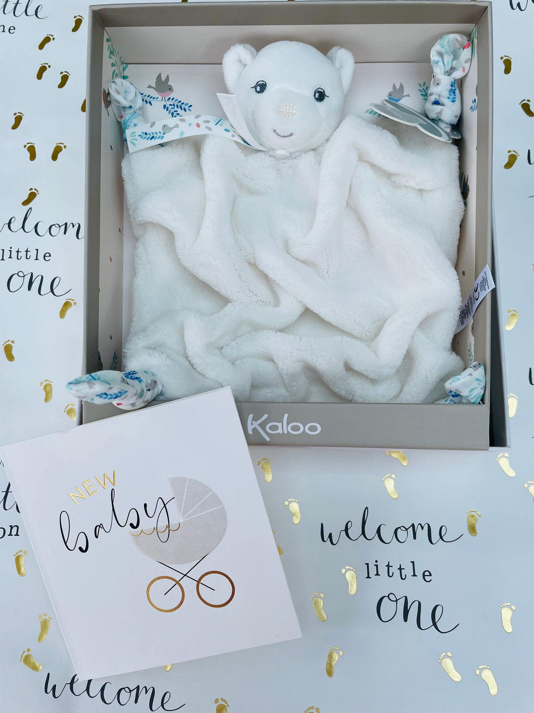 Baby Gift Package - White Bear DouDou