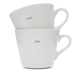 Keith Brymer Jones Mug Pair His and Hers