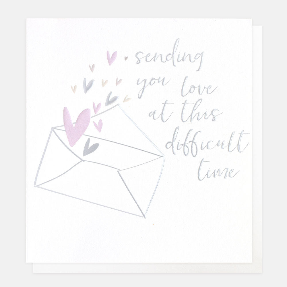 Sending You Love At This Difficult Time- Envelope