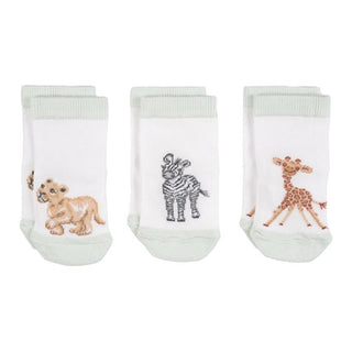 Wrendale 6-12 Mths Little Savannah Baby Socks