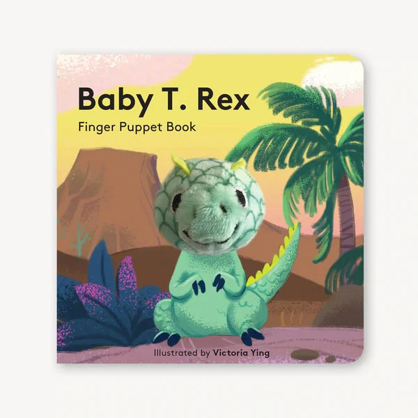 Baby T-Rex Finger Puppet Book