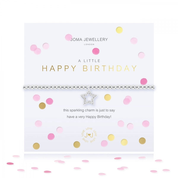 Joma Bracelet- Confetti- Happy Birthday