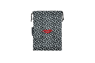Donna May London Black & White Spotty Washable Make Up Bag