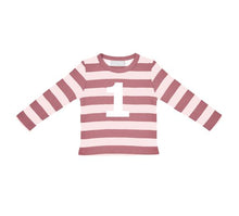 Load image into Gallery viewer, Bob &amp; Blossom Vintage &amp; Powder Pink Striped T Shirt
