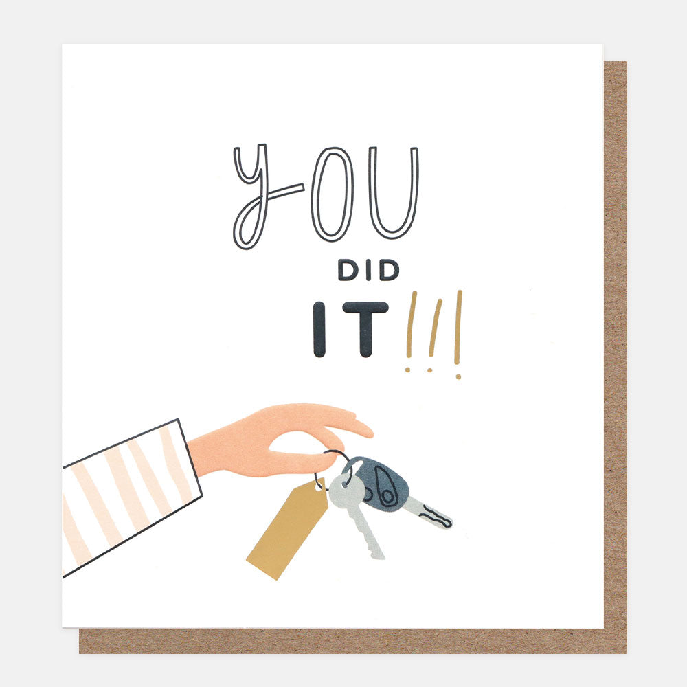 You Did It- Keys