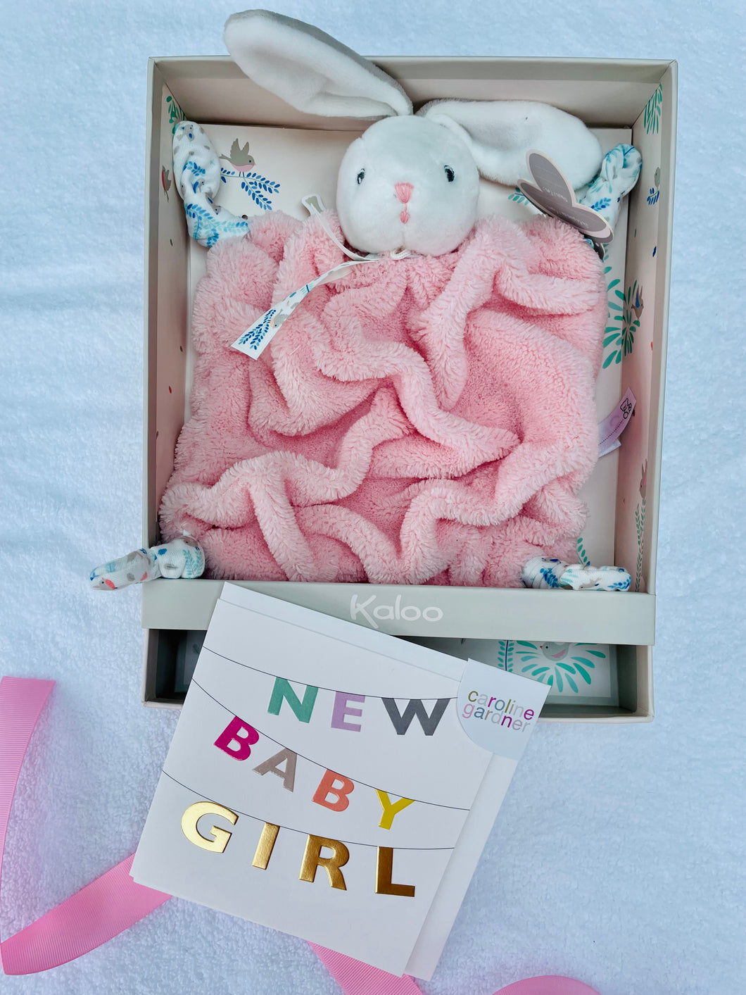 Baby Gift Package - Pink Rabbit DouDuo