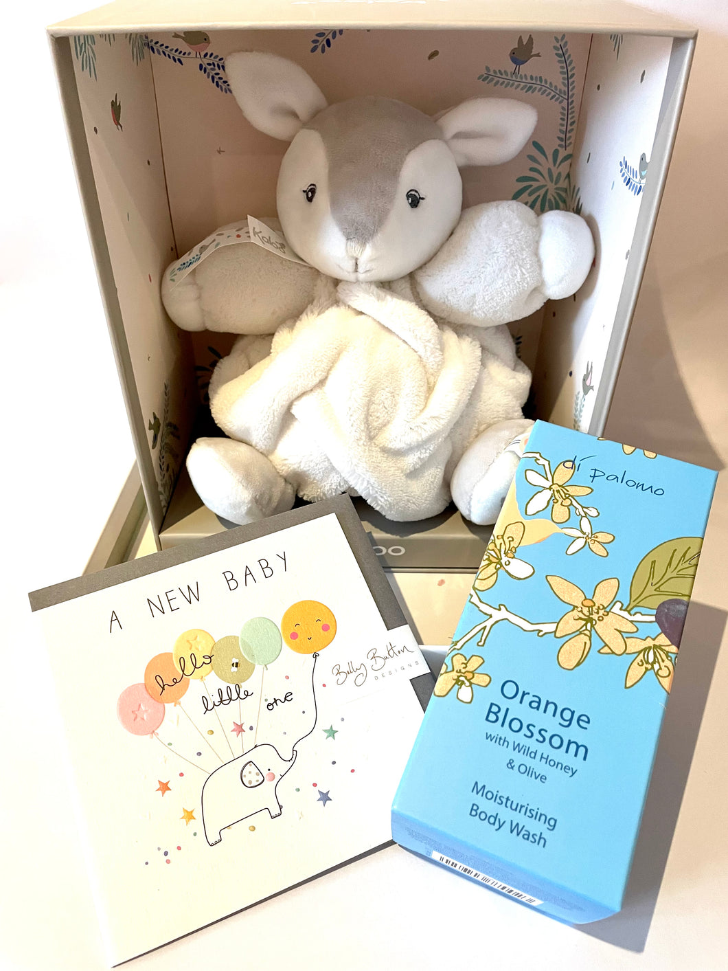 Baby Gift Package - White Kaloo Fawn