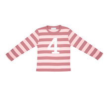 Load image into Gallery viewer, Bob &amp; Blossom Vintage &amp; Powder Pink Striped T Shirt
