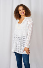 Load image into Gallery viewer, Luella Athena White Broderie Anglais Blouse
