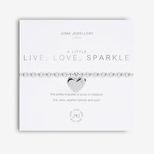 Load image into Gallery viewer, A Little Live Love Sparkle Bracelet- Colour Pop
