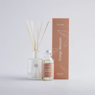 St Eval Orange Blossom Lamorna Reed Diffuser