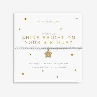 Joma Bracelet- Shine Bright On Your Birthday