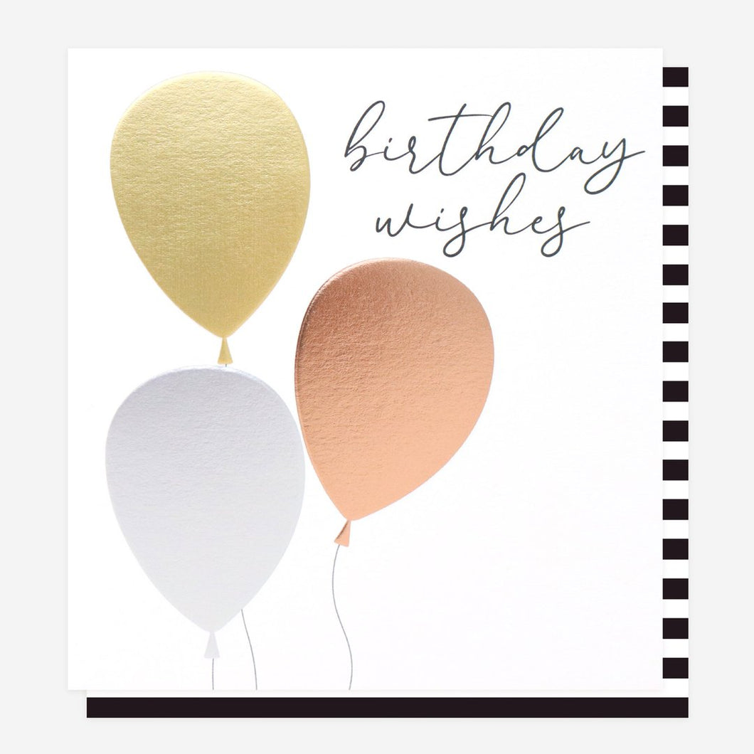 Birthday wishes- foil balloons