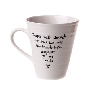 Porcelain mug-People walk through