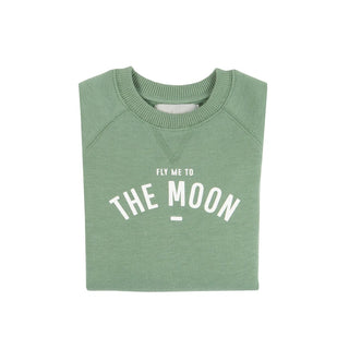 Bob & Blossom Fern 'FLY ME TO THE MOON' Sweatshirt