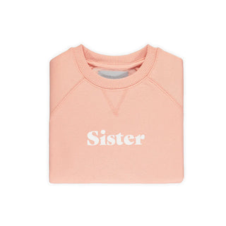 Coral Pink Sister Sweatshirt