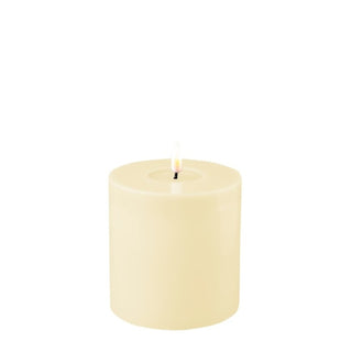 Round Cream LED Candle