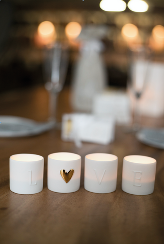 Love lights Set of 4pcs