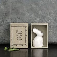 Load image into Gallery viewer, Matchbox Bunny - Every Bunny needs some Bunny

