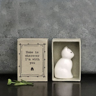 Matchbox cat - Home is wherever I'm with you