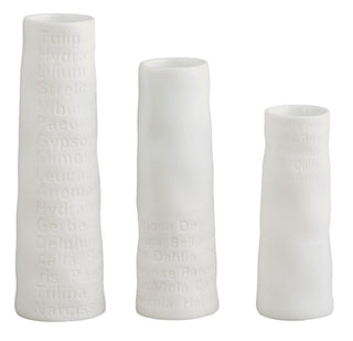 Room poetry minivases Set of 3